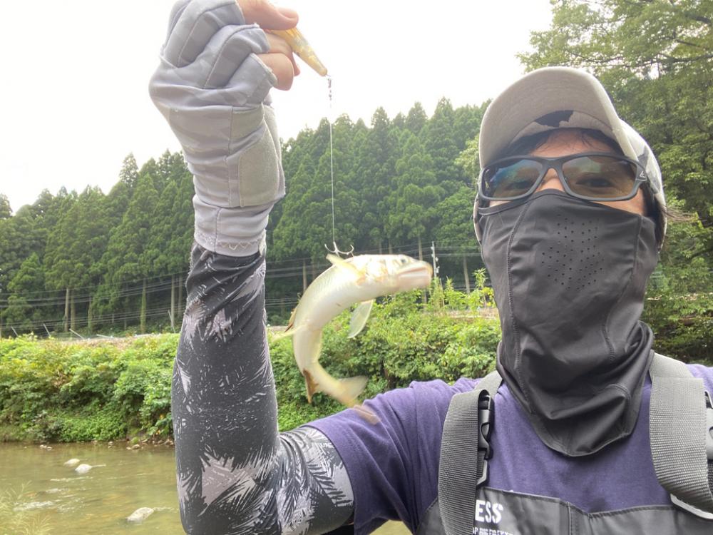 初アユイング！