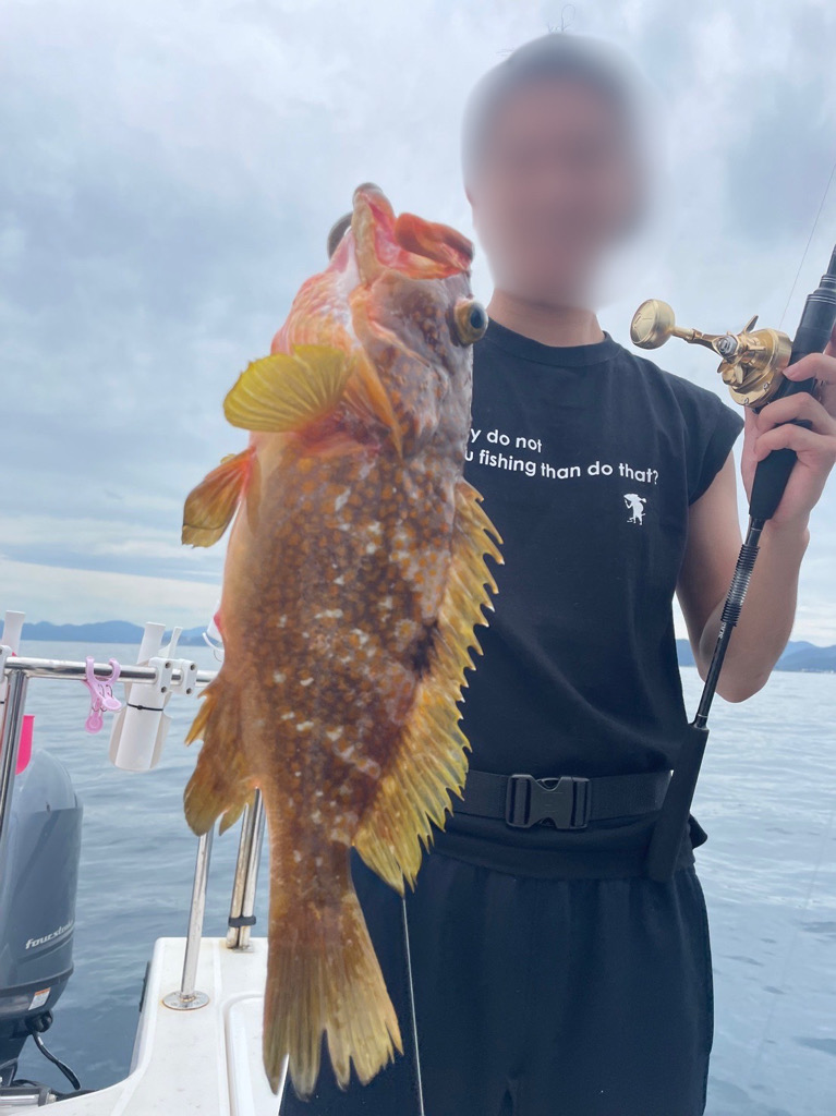 真鯛激渋でした