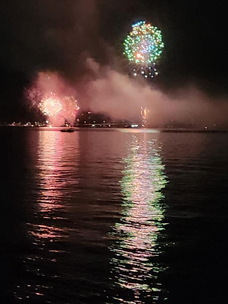 花火とアジング