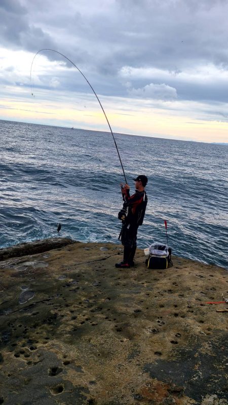 和歌山市江（吉丸渡船）で磯夜釣り