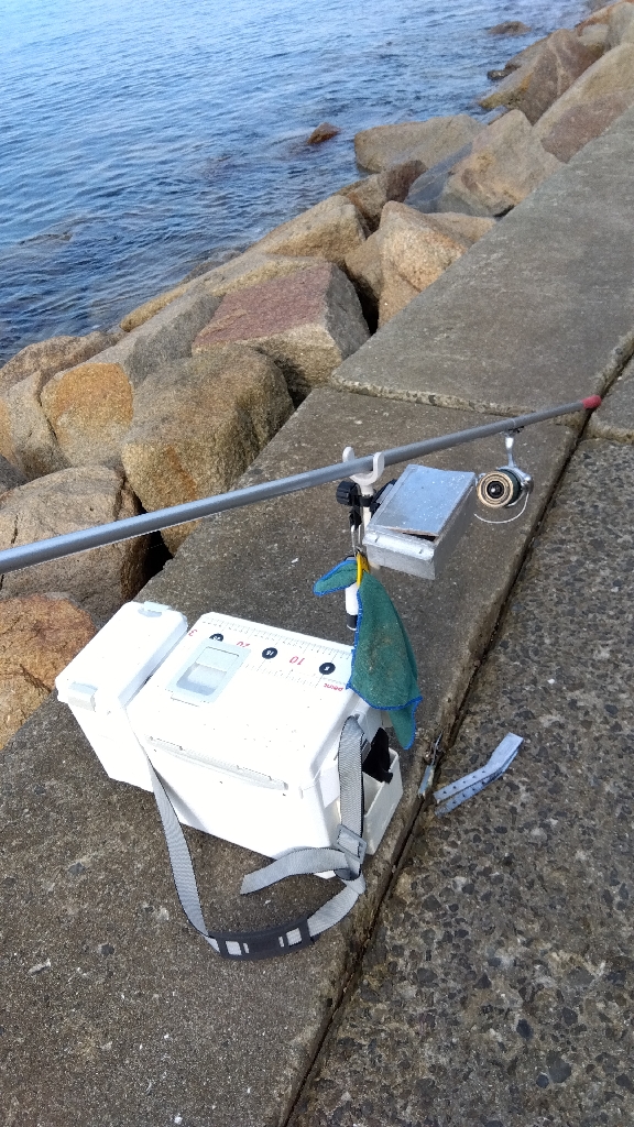 苅屋海岸のキス釣り