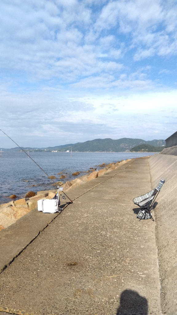 苅屋海岸のキス釣り