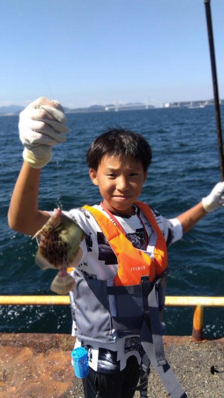 メガフロートでメジロ！！