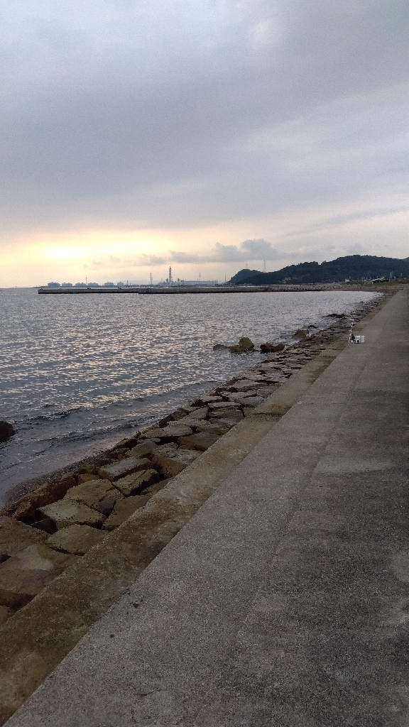 大塩海岸のキス釣り