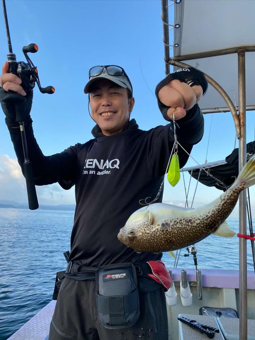 室津のカットウ釣り