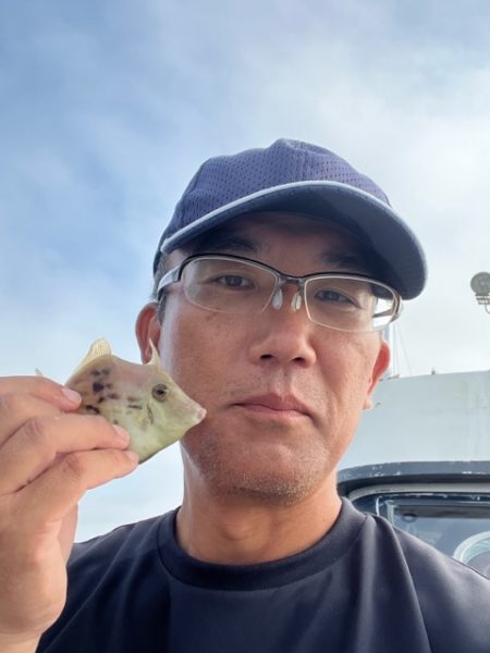 今季のカワハギ釣り開幕戦です