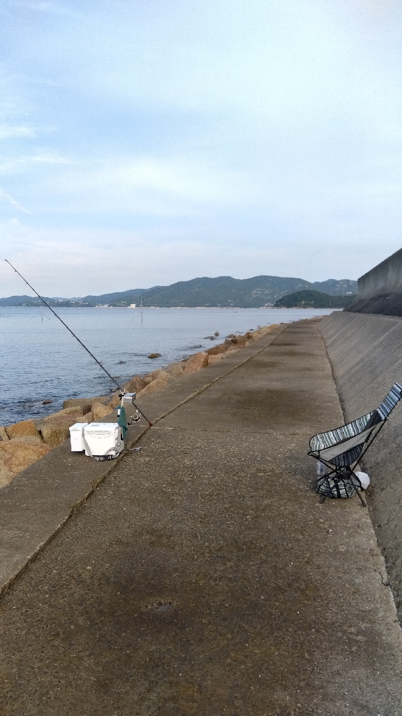 苅屋海岸のキス釣り
