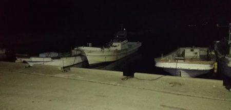 キビナゴで浮き釣り