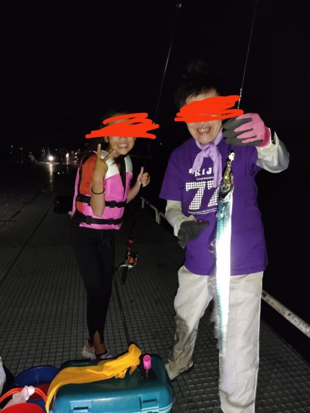 初挑戦タチウオ釣り！