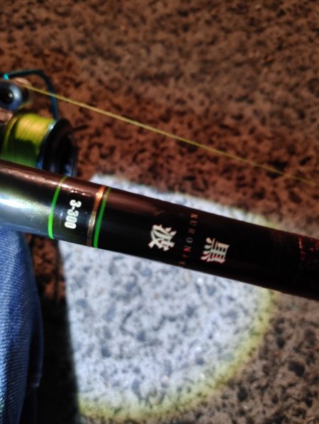 セイゴ24cmを3匹