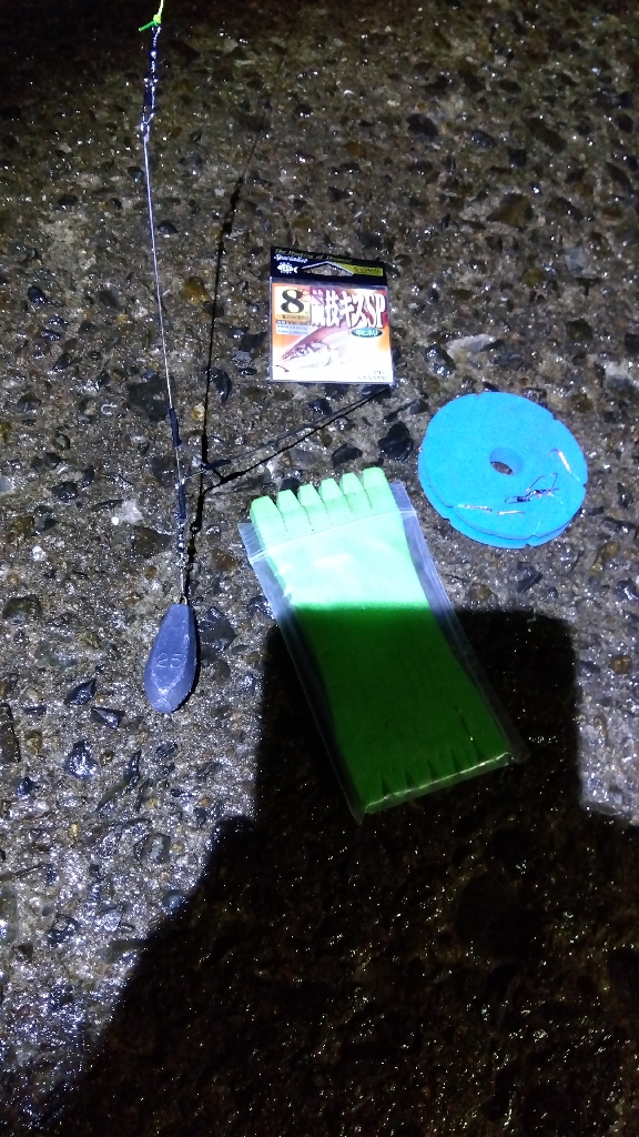 苅屋海岸のキス釣り