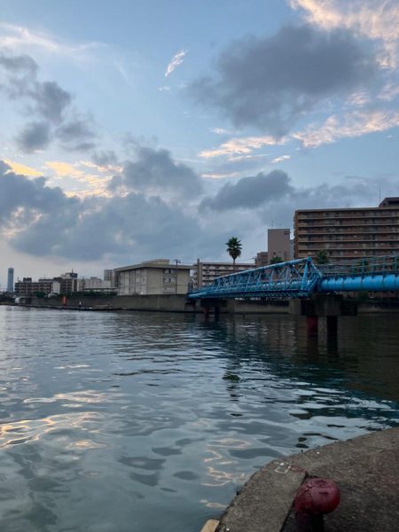 ここで初めて釣ったマルタウグイ