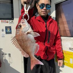 娘のライトジギング初挑戦（釣果はワニゴチ）