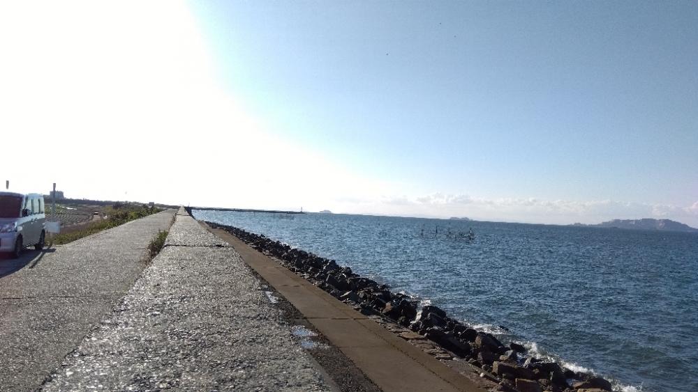 苅屋海岸のキス釣り