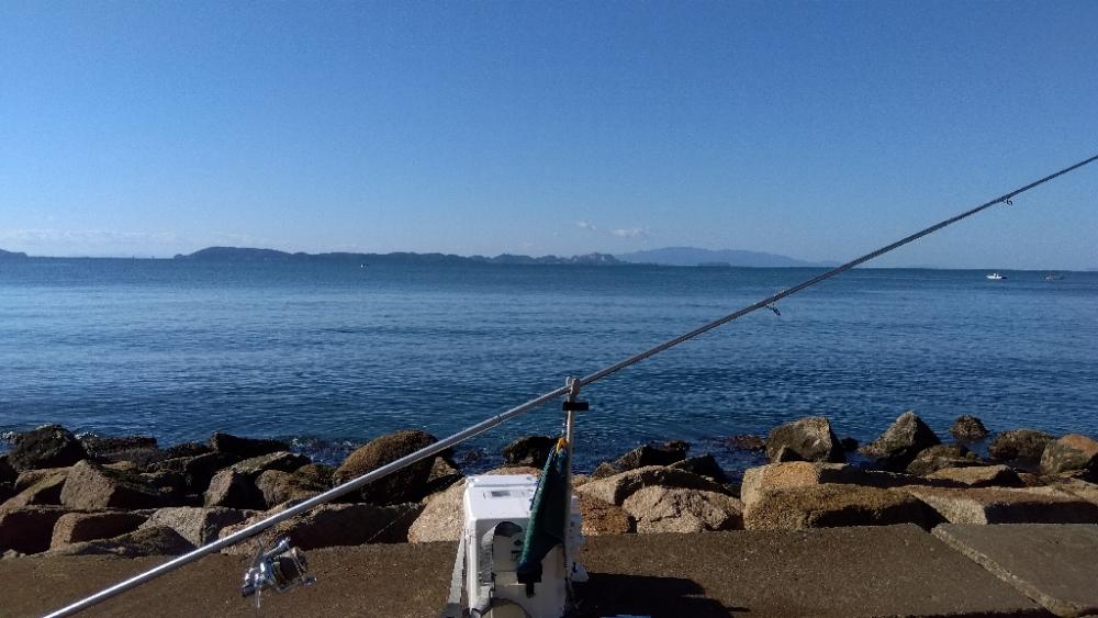 苅屋海岸のキス釣り