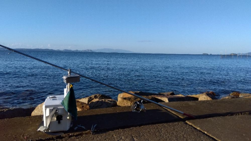 苅屋海岸のキス釣り