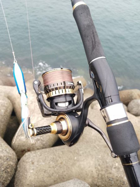 オマケ的に釣れたタチウオ…