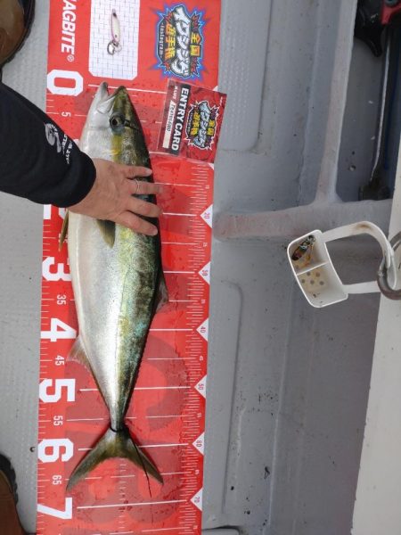 娘のライトジギング初挑戦（釣果はワニゴチ）