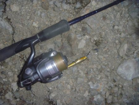 秋の淡水魚釣り