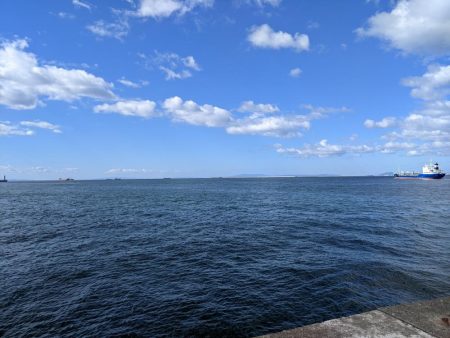 ブロックの境い目(笑)