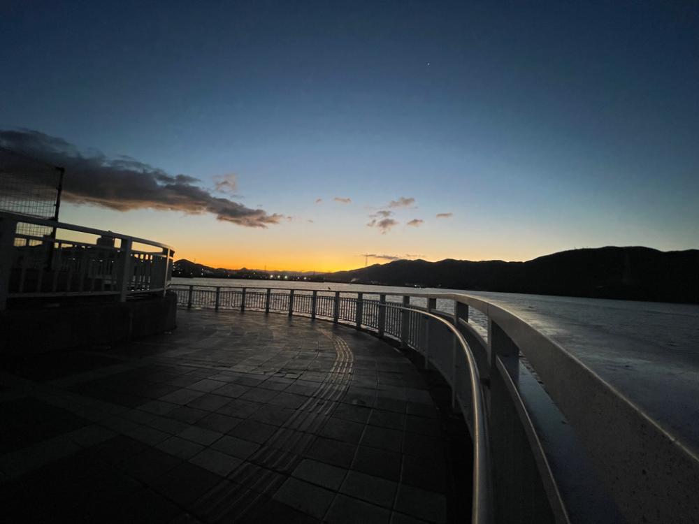 早朝ショアジギング