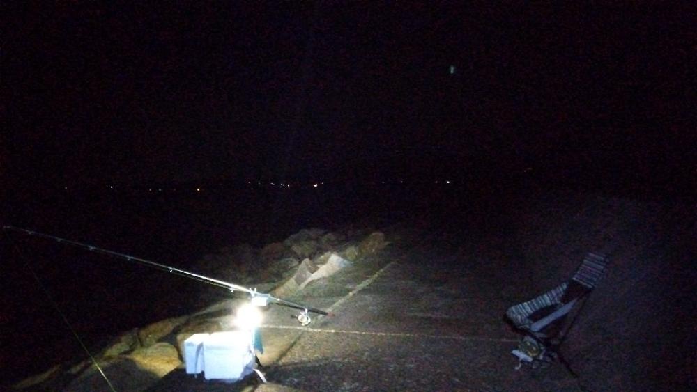 苅屋海岸のキス釣り