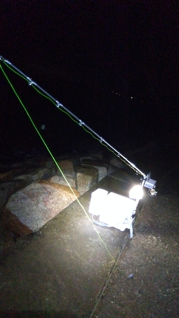 苅屋海岸のキス釣り