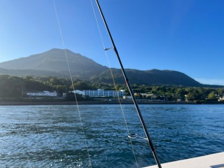 鹿児島錦江湾のテンヤマダイに行きました