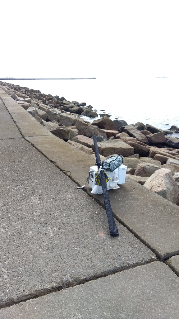 苅屋海岸のキス釣り