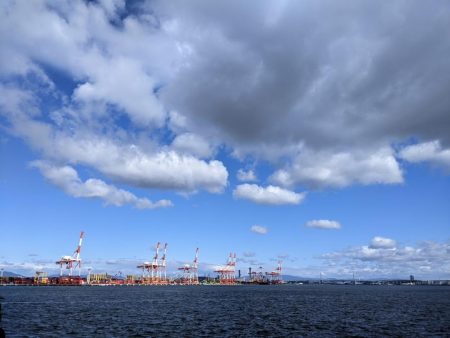 ブロックの境い目(笑)