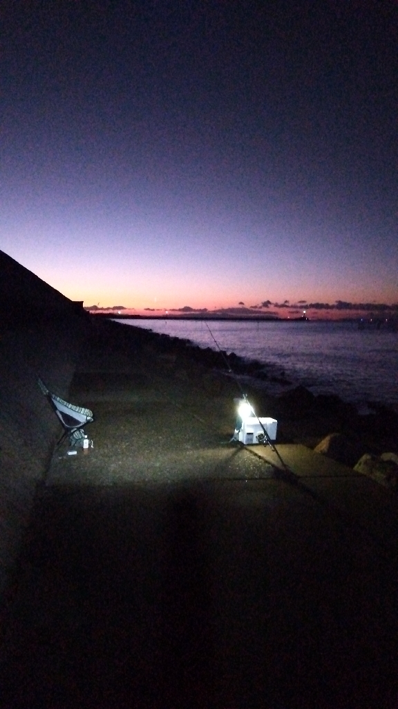 苅屋海岸のキス釣り