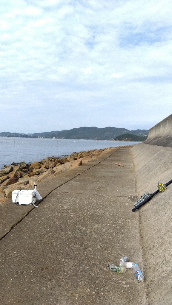 苅屋海岸のキス釣り