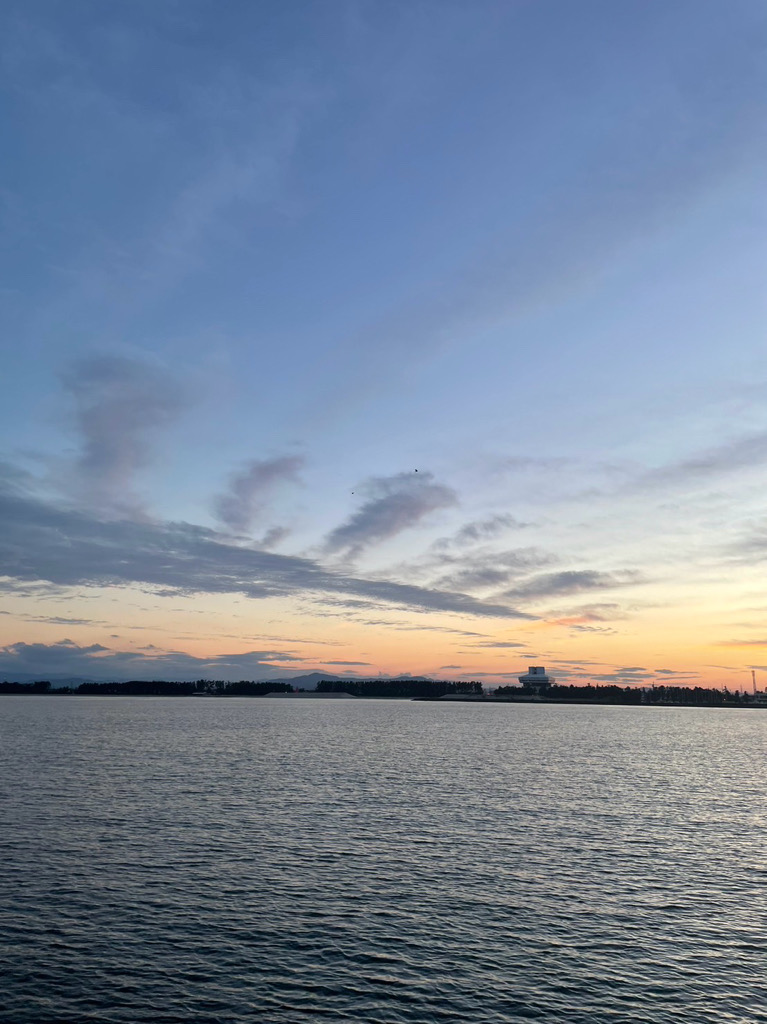 巨大ナブラ後暴風雨