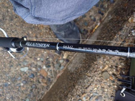 新しいロッドで