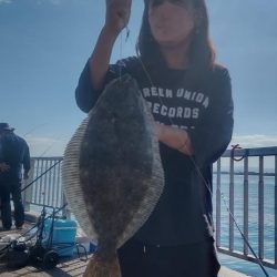 良型ヒラメゲット！