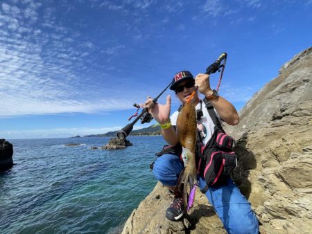 エギング大会&キャンプイベントCHILLAXCAMPでアオリイカ