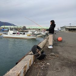午前中の釣り