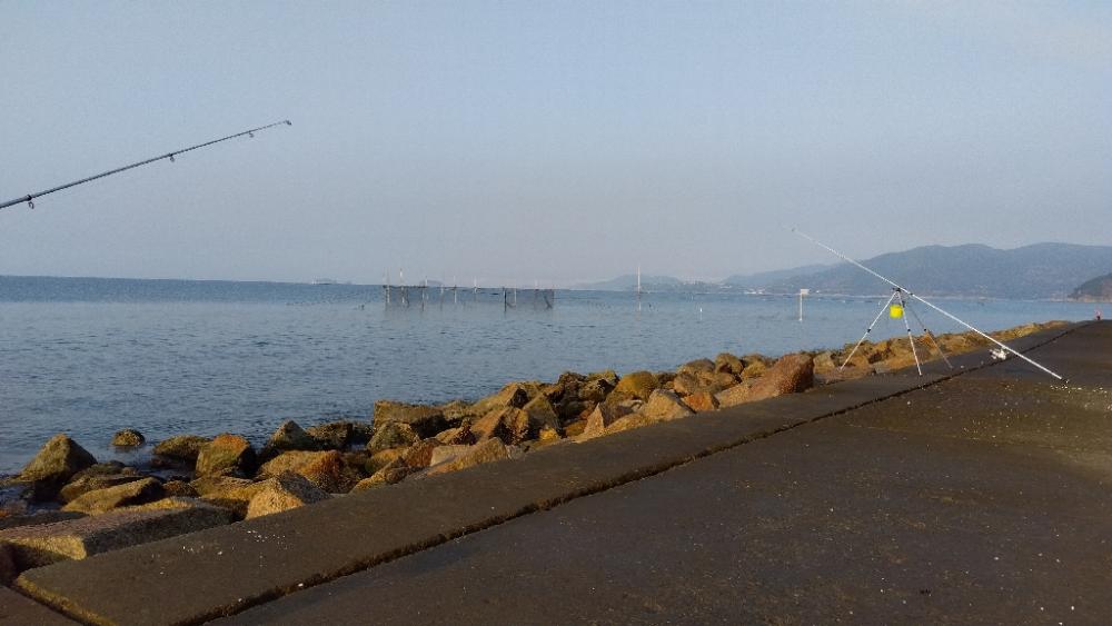 苅屋海岸のキス釣り