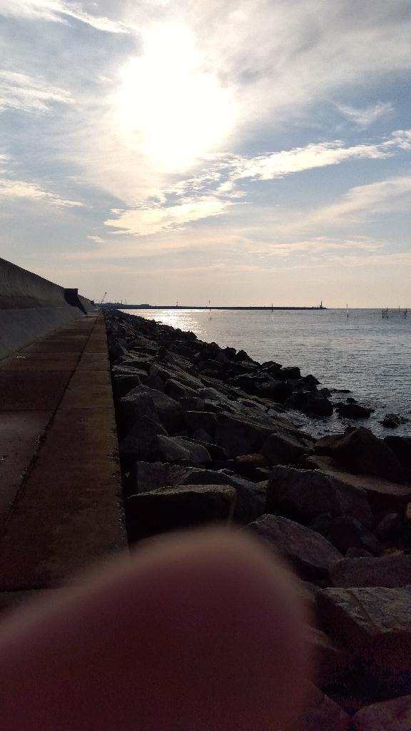 苅屋海岸のキス釣りる