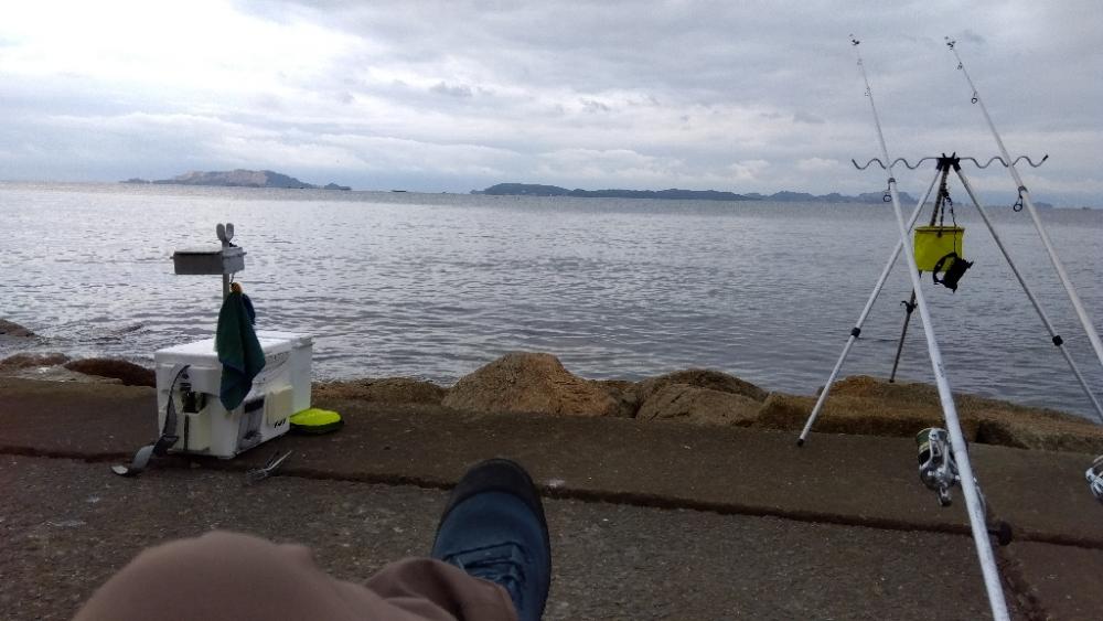 苅屋海岸のキス釣り