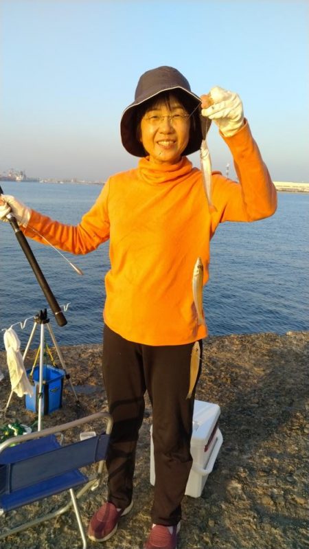 僅かな時合いを捉える事が出来ました