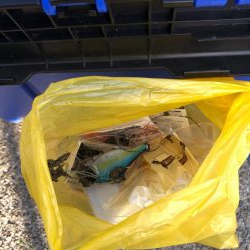 清掃活動：もう冬の海ですか？まったり胴突き…