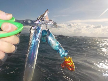 タチウオ最終戦・初タチウオジギング〜盛和丸…