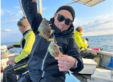 カワハギ　船釣り