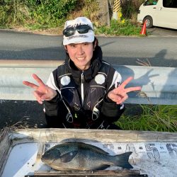 12月中最初のグレ釣り