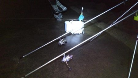 苅屋海岸の投げ釣り