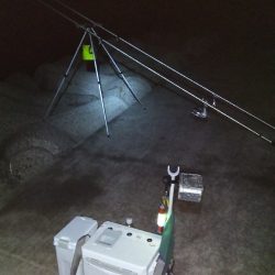 苅屋海岸の投げ釣り