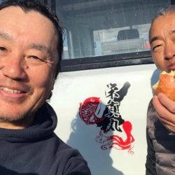 室津のカットウ釣り