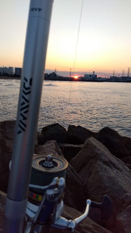 大塩海岸の投げ釣り