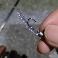 仕事終わりに初釣り場にて。